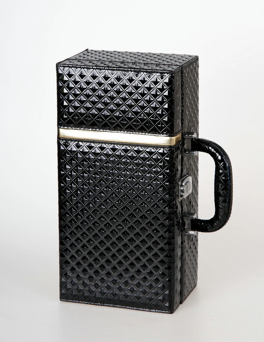 Portable Single Wine Bottle Packaging Leather Box Custom Storage Gift Luxury Classic