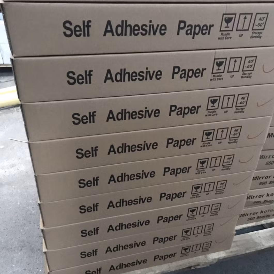 A3 A4 Size Sheet Pet Waterproof Printable Vinyl Self Adhesive Label Sticker Paper