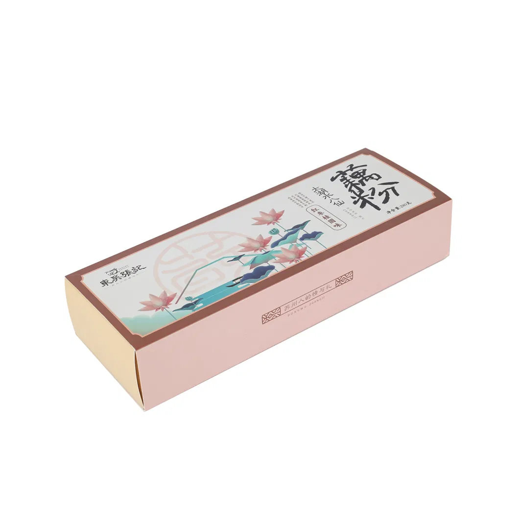 Custom Luxury Square Cardboard Paper Slider Box Drawer Type Gift Packaging Box