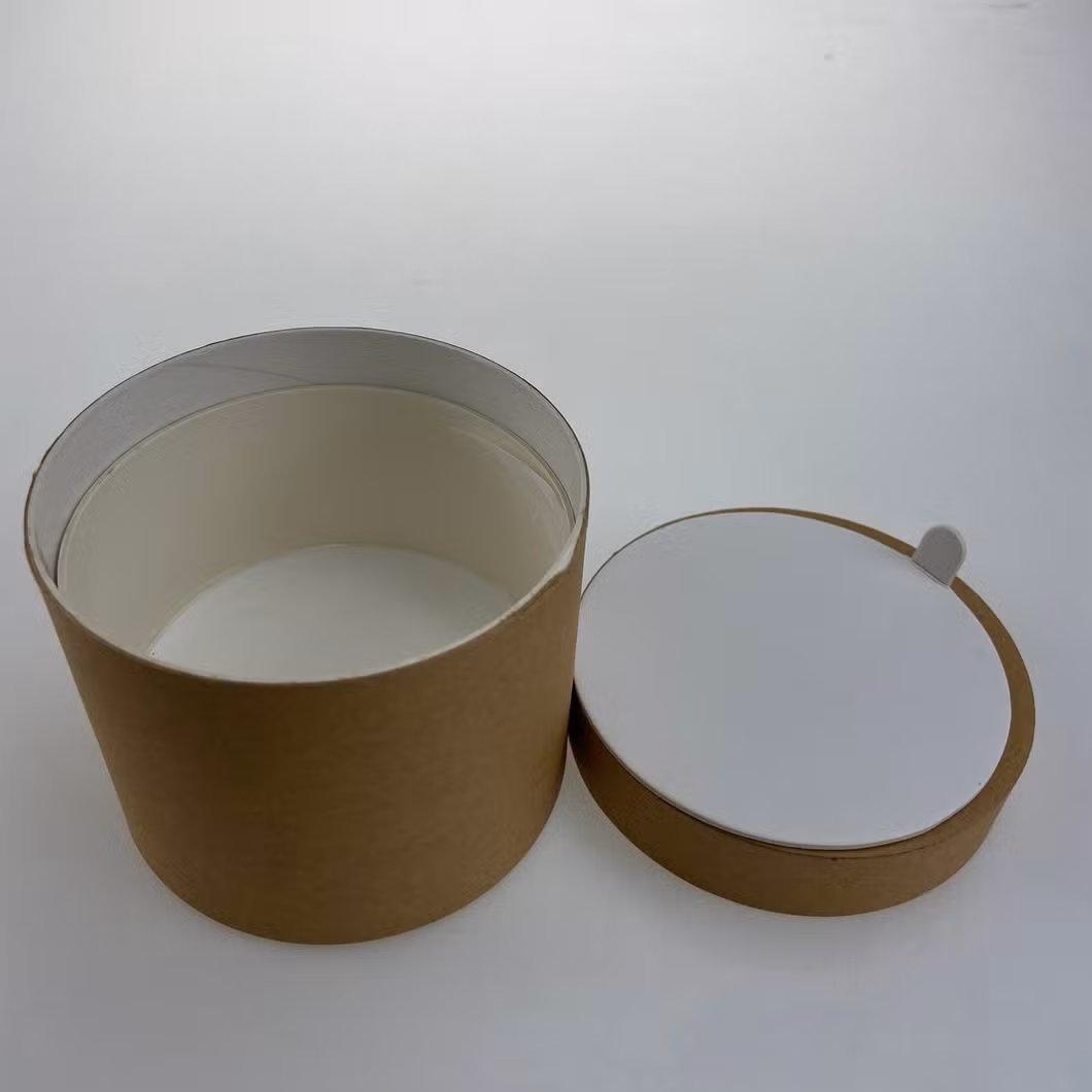 Custom Cardboard Lid and Base Gift Case Cylindrical Box
