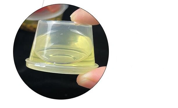 SGS Checked Disposable Food Grade Perfect Sealed Plastic Cup Sauce or Juice Separate Box with Lid