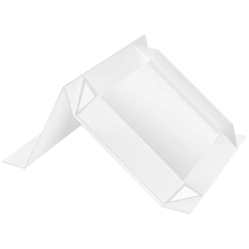 Luxury Book Shaped Rigid Cardboard Foldable Gift Box Custom Print Paper Magnetic Gift Box
