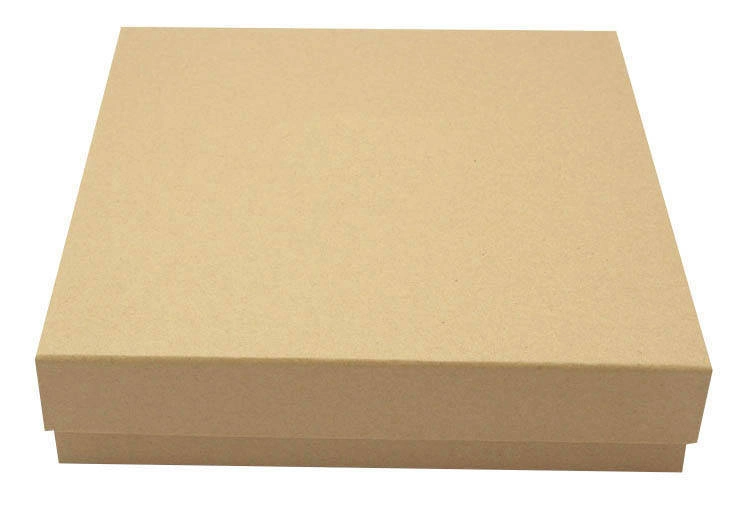 Free Custom Logo Recycling Small Gift Box Lid Kraft Paper