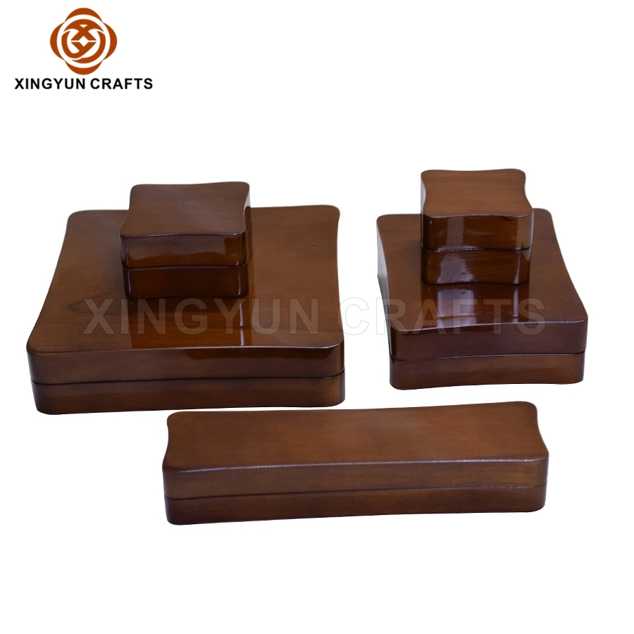 2022 New Personalized Wooden Jewelry Packaging Box Luxury Diamond Jewel Bracelet Watch Package Box Wood Gift Box