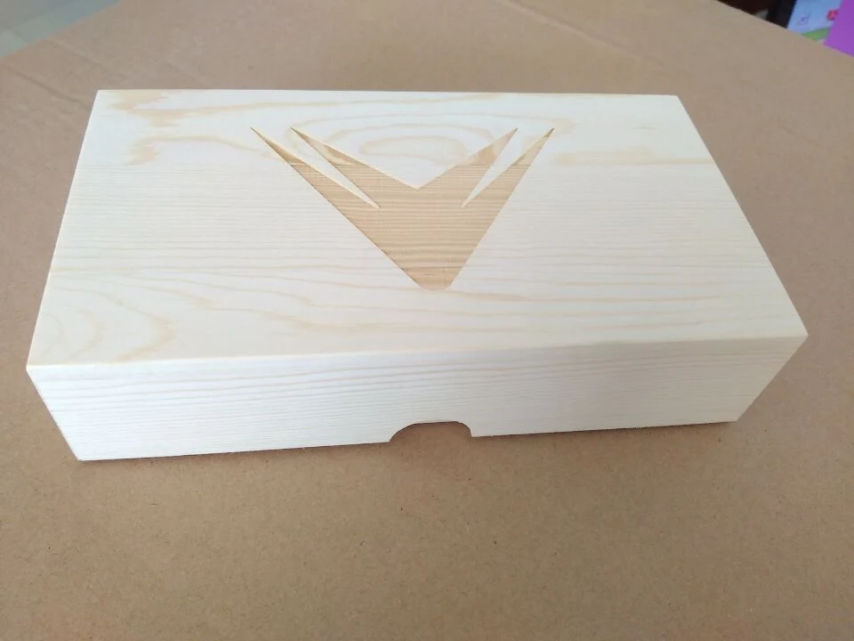 High Quality Customized Single Wooden Gift Box for Red Wine