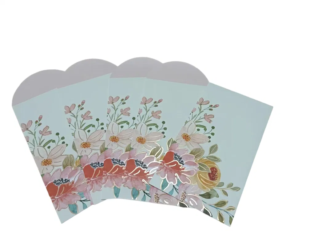 Wholesale Bronzed Silver Cardboard Envelopes Vintage Business Invitation Envelopes