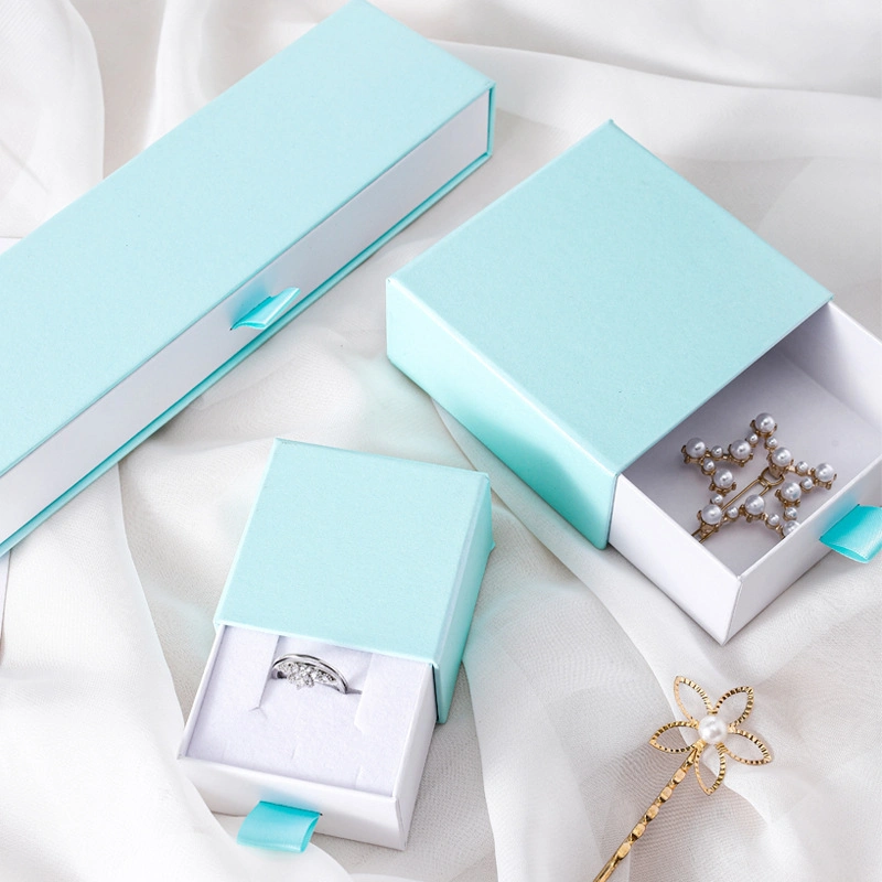 Custom Small Size Sliding Drawer Liners Shopping Store Packaging Gift Box