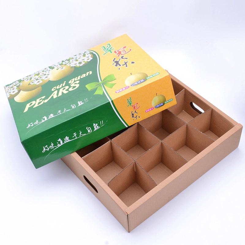 Eco-Friendly Corrugated Cardboard Paper Packaging Box Blind Box Large Carton Box with Handle