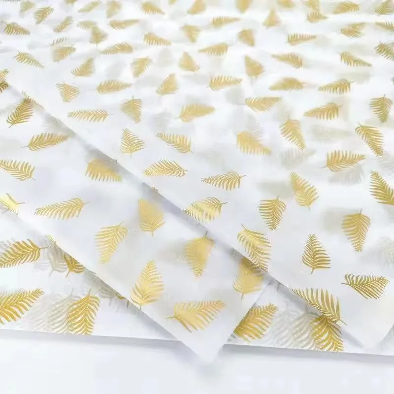 Custom Design Logo Printing Gift Wrapping Tissue Paper Colorful Clothing Packaging Tissue Paper
