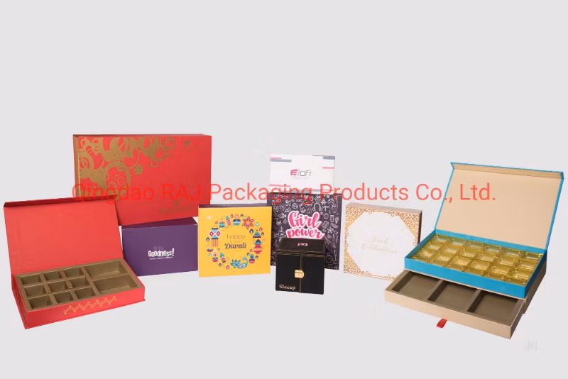 Custom Size Paperboard Slide Drawer Perfume Box with Foil Stamping and Protecting Insert