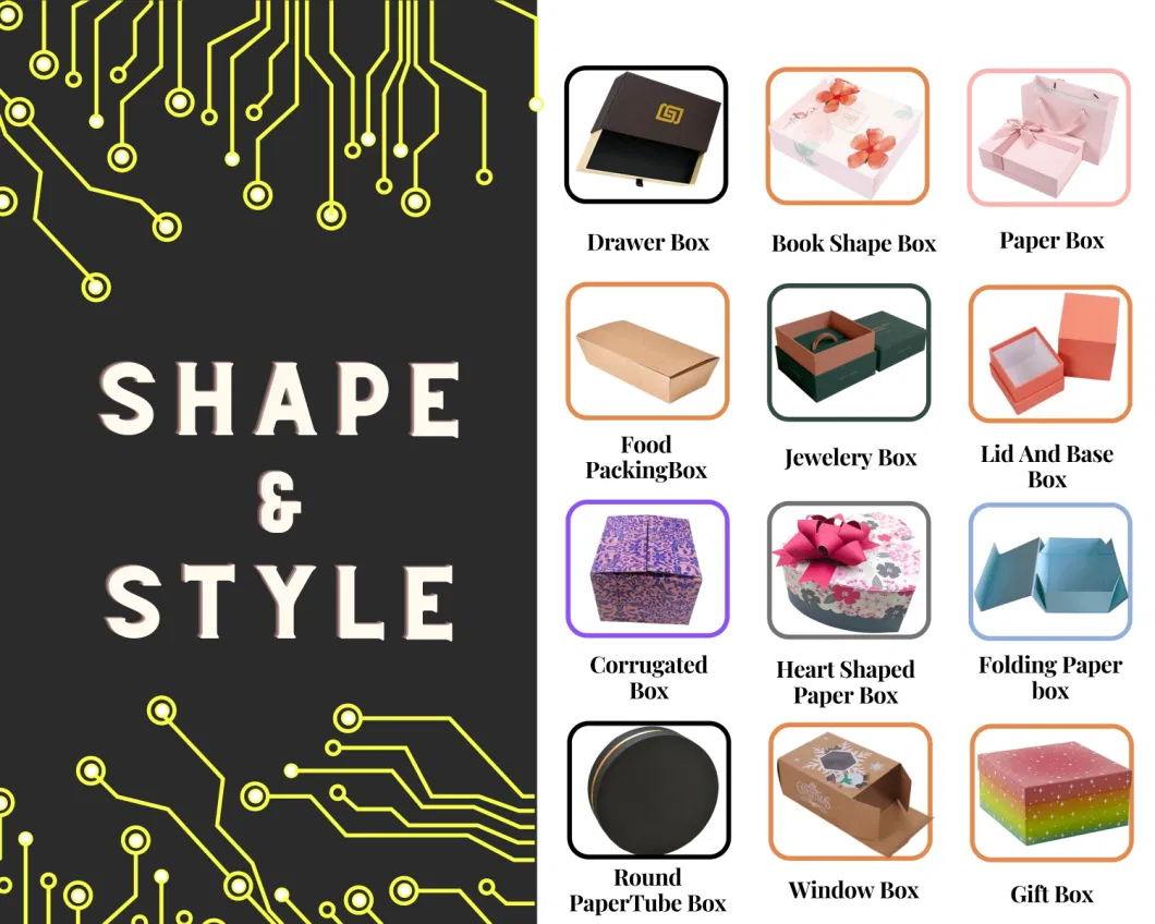 Custom Logo Printing Magnetic Book Style Box for Lash Packaging
