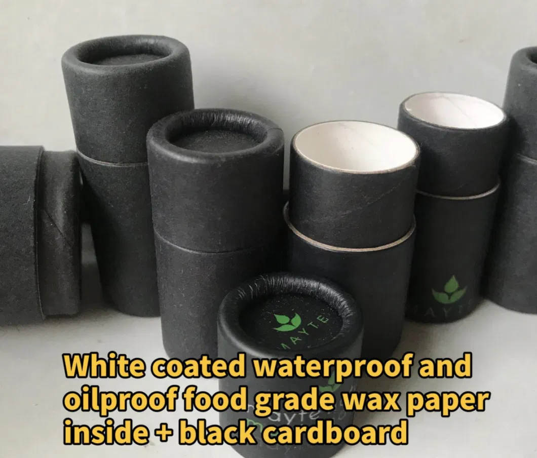 Factory Price Custom Recyclable Cardboard Cylinder Box Incense Sticks Small Paper Jar