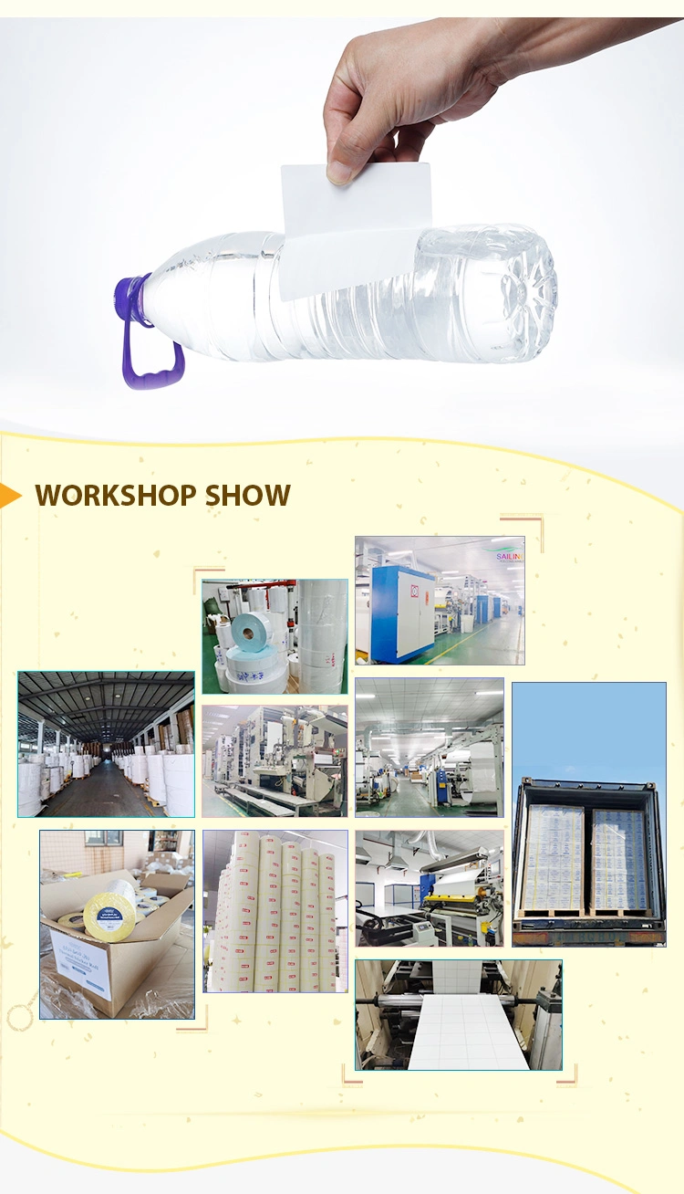 1000 Pieces Special Facial Self Adhesive Jumbo Labels Water Proof 30mm 40mm 75mm Thermal Paper for Barcode