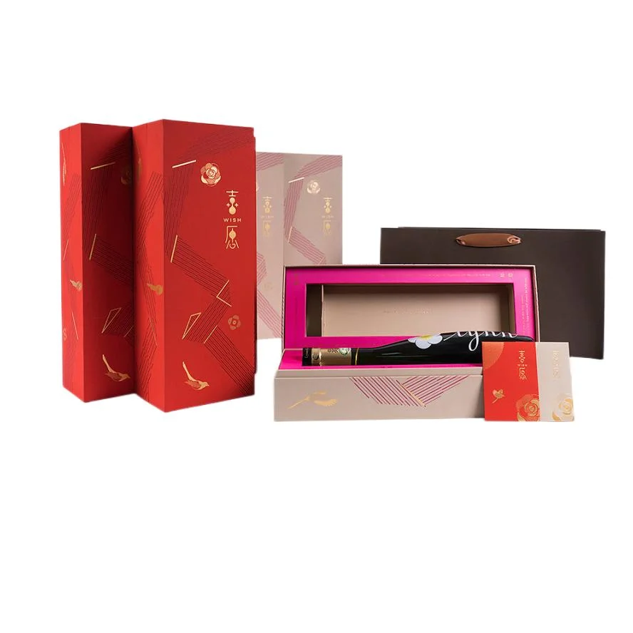 Printed Cosmetic/Wine/Gift/Electrionic Boxes for 30ml Glass Essential Oil Bottle Packaging with Logo
