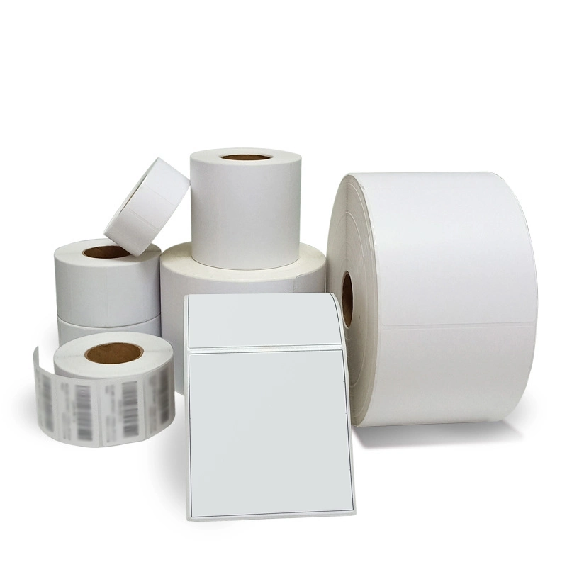 Custom Waterproof Blank Inkjet Label Roll Self Adhesive Glossy Label