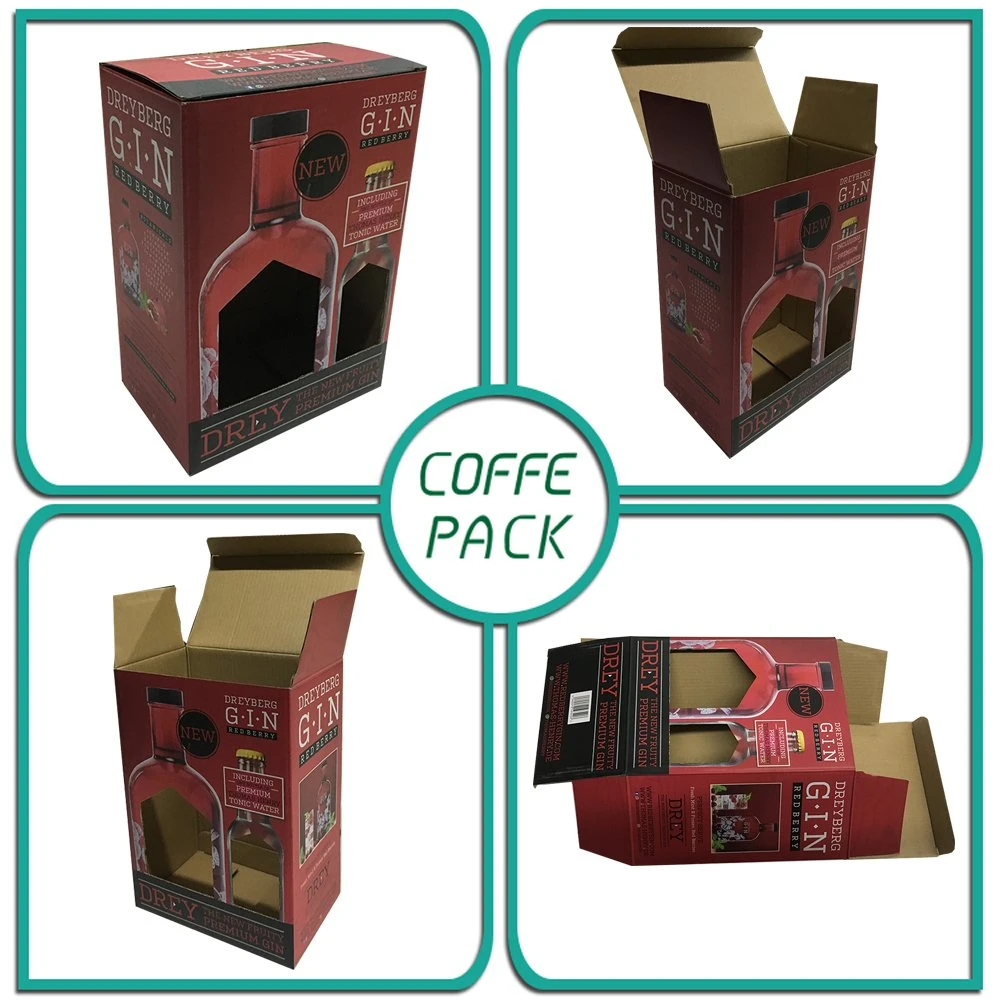 Card Paper Wine Box/Packaging Customized Accept