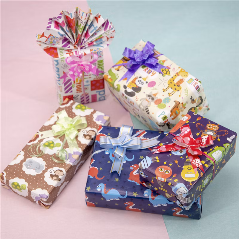 Material de relleno para caja de regalo de boda, cumpleaños y Navidad, rafia, confeti, triturado