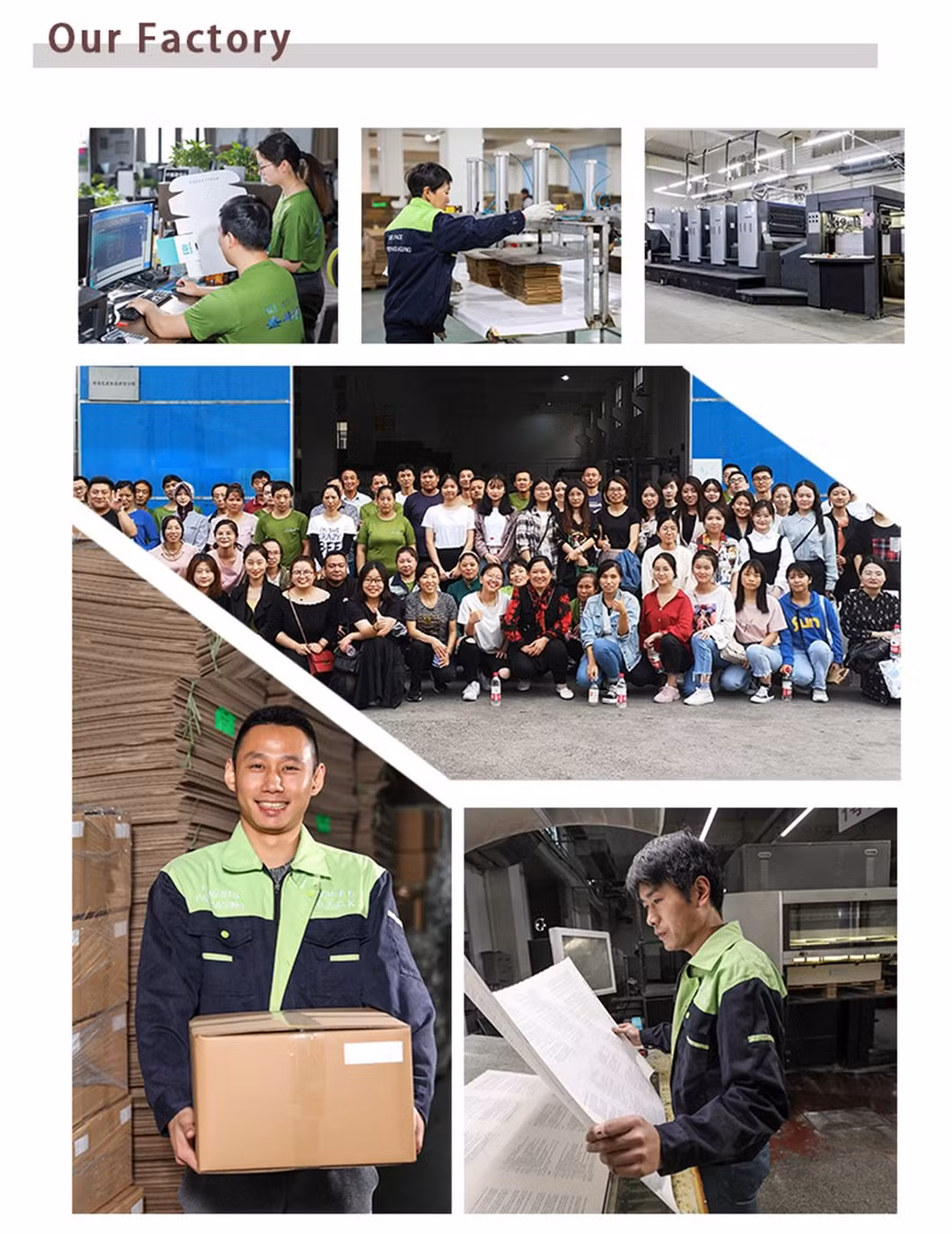 Lid and Based Cardboard Mailer Shipping Paper Box for Lashes