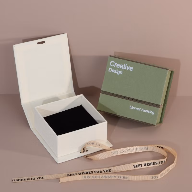 2024 New Personalized Logo Magnetic Jewellery Packaging Gift Luxury Necklace Jewelry Boxes