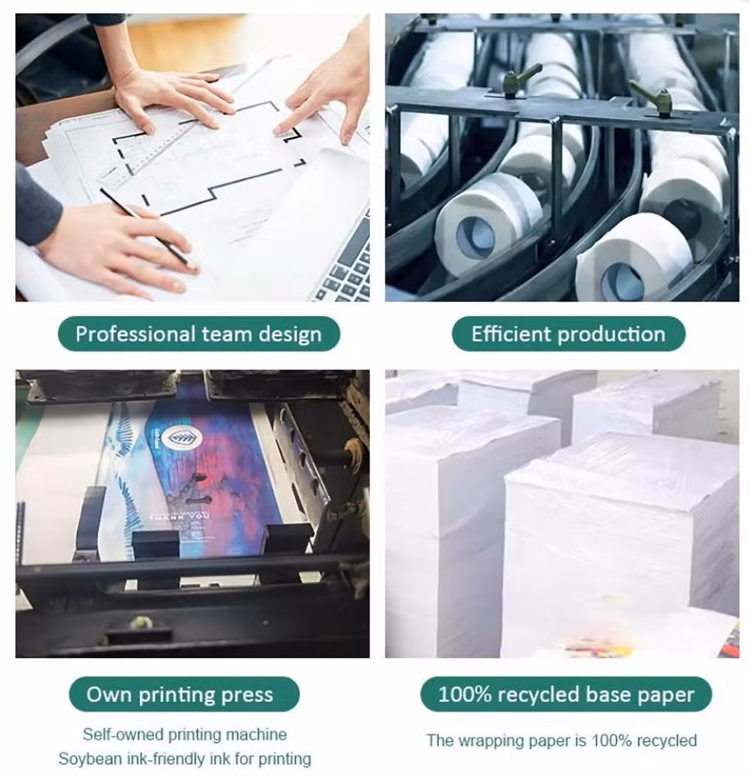 OEM/ODM Factory Eco-Friendly Customizable 2ply/3ply/4ply Wholesale Bamboo Toilet Paper Tissue for Bathroom/Hotel/Home