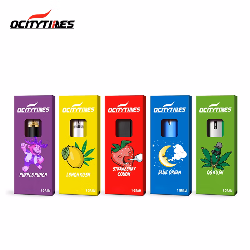 Custom Vape Cartridge Packaging Paper Tube Pre-Roll Tube Packing