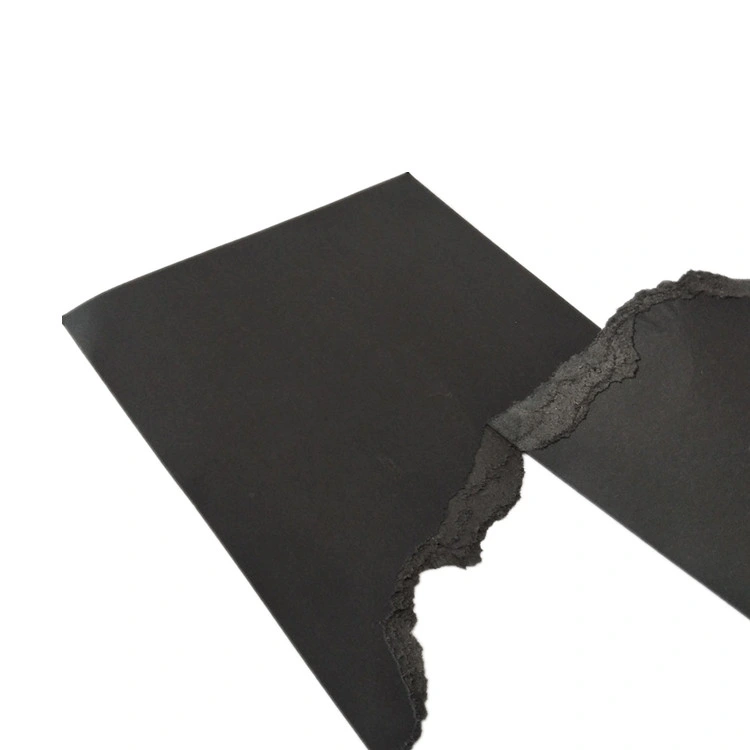 Eco Friendly Black Paper for Packaging Luxurious Box Gift
