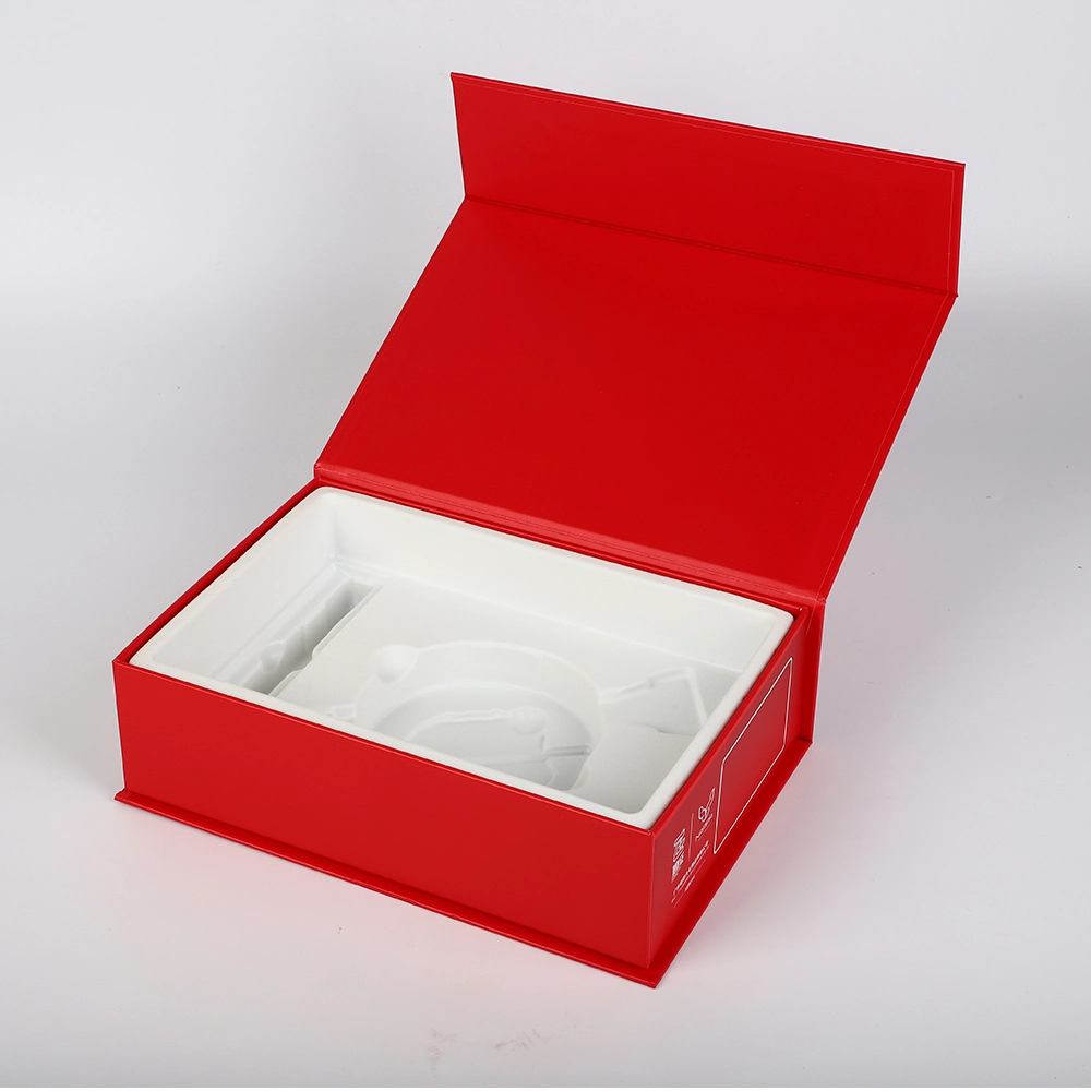 Luxury Custom Logo Book Shape Premium Rigid Magnetic Closure Paper Gift Box