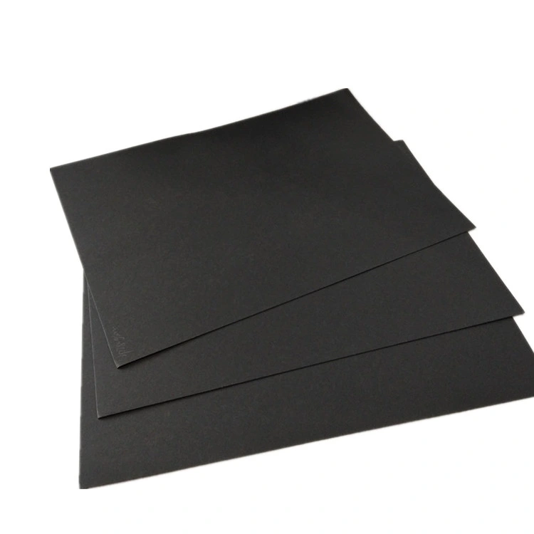 Eco Friendly Black Paper for Packaging Luxurious Box Gift