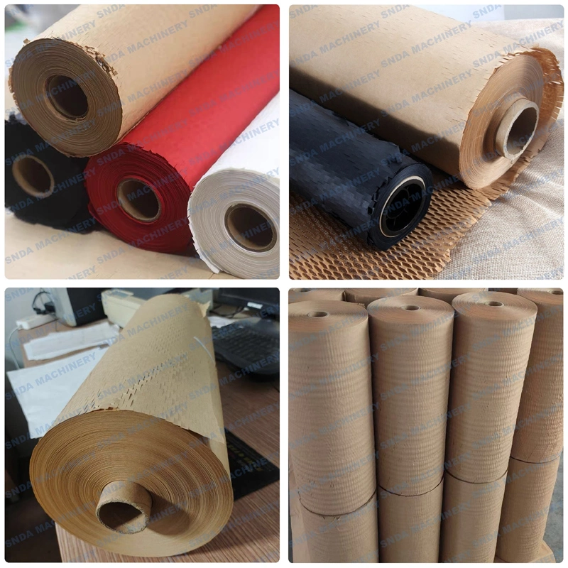 Black Color Reel Kraft Honeycomb Paper