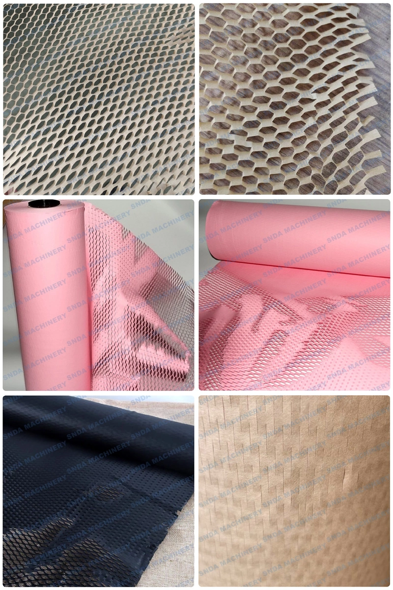Black Color Reel Kraft Honeycomb Paper