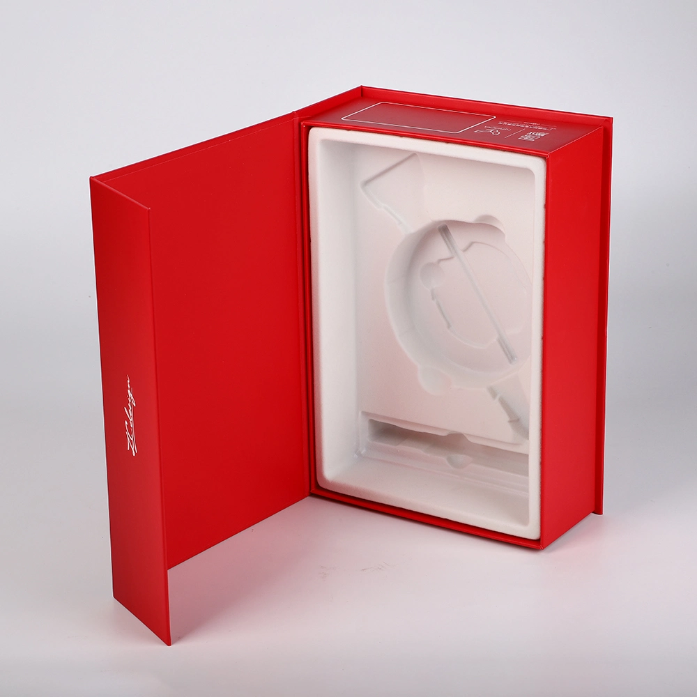 Luxury Custom Logo Book Shape Premium Rigid Magnetic Closure Paper Gift Box