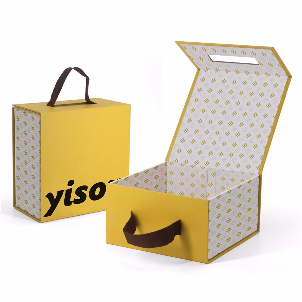 New Arrival Printed Logo Luxury Empty Book Shape Box Magnetic Gift Box for Cloth/Shoes/Cosmetic/Skincare