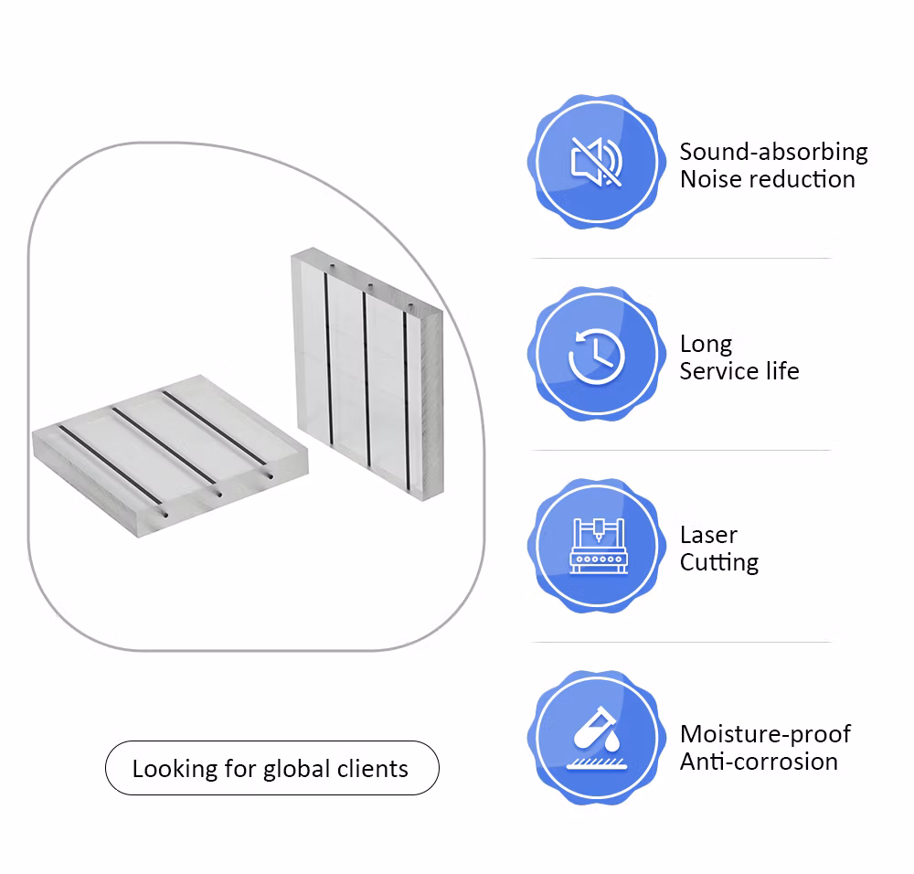 Arris OEM Acrylic Sheet PMMA Sound Barrier Noise Fiberglass Noise Reduction Device Sound Barrier Highway Noise Barriers Wall Sheet