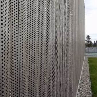 Architectural Stainless Steel/Aluminum/Galvanized Steel Perforated Metal Mesh Sheet Round, Square, Slot Punching Panel Perforated Sheet for Wall Cladding/Facade