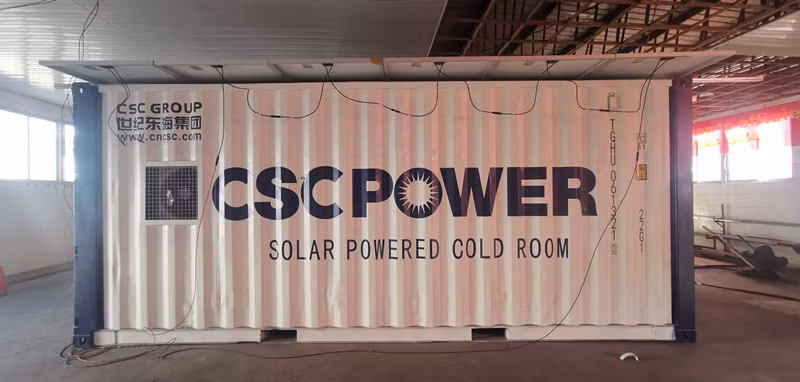 Heavy-Duty 100mm Insulated Solar Cold Storage Solution for Transport