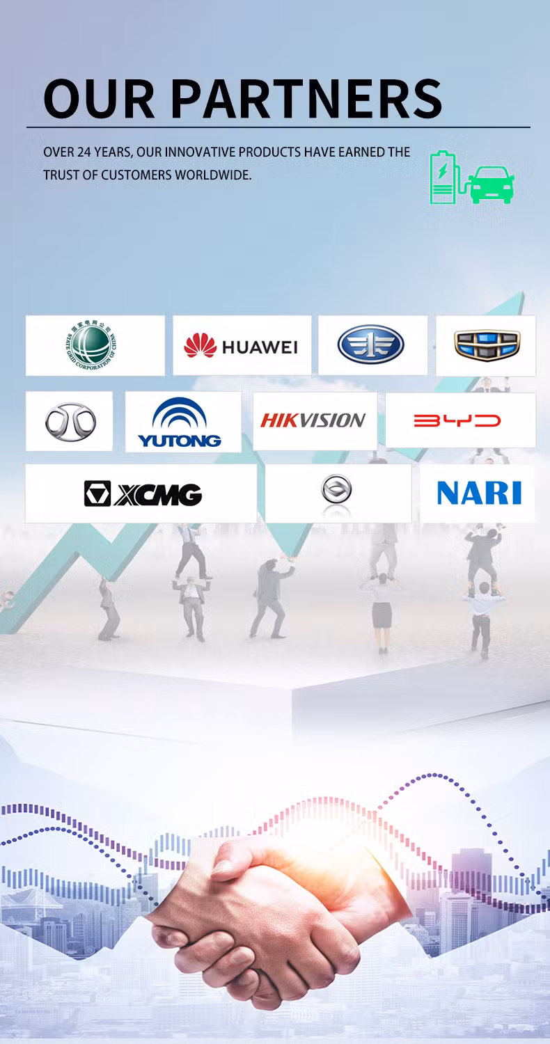 Smart APP Control Easy Installation Electric Vehicle Charging Station Dual Gun CE Certificate Emergency Stop Fast Charger EV Charger
