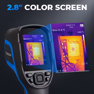 Topdon UK Germany EU Stock Tc005 Portable Mobile Smart 256*192 High Resolution Handheld Thermography Machine Android IR Infrared Thermal Imager Imaging Camera