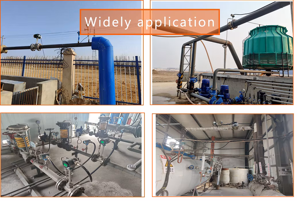 Wholesale Economy Hot Sell High Precision Measuring Range Wide Pressure Loss Small Digital Gas/Steam Vortex Flowmeter