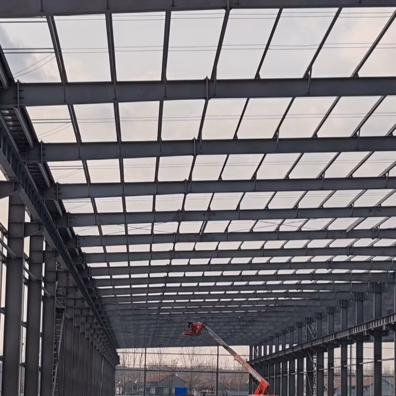 New Technology Design Prefabricated Durable Support Installation Steel Frame Structure Workshop Warehouse Building