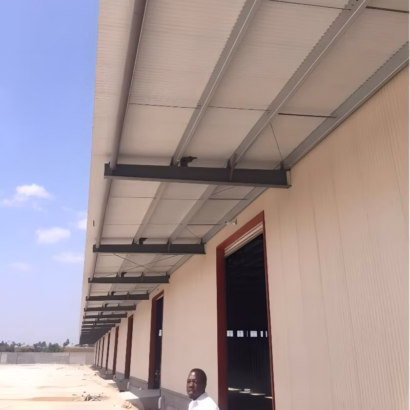 New Technology Design Prefabricated Durable Support Installation Steel Frame Structure Workshop Warehouse Building