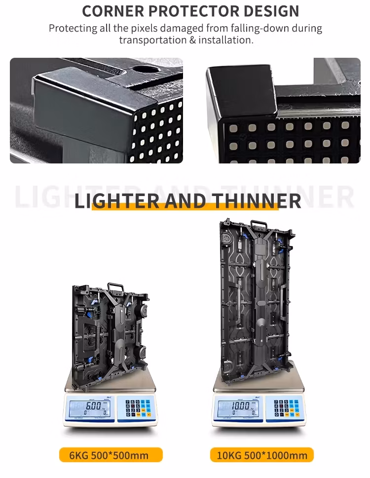 P4 P5 P6 P8 P10 Outdoor Full Color High Brightness High Refresh Fixed Iron Cabinet Waterproof 3D Film Advertising LED Street Video Display Screen