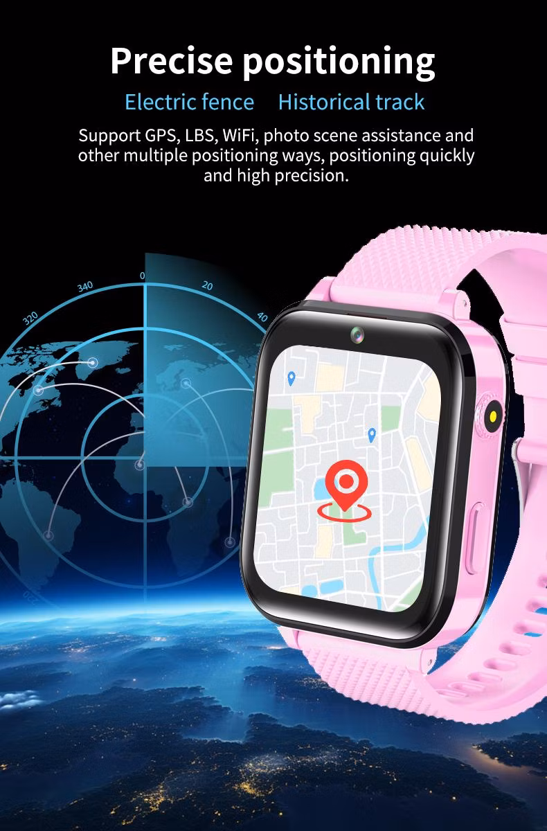 2024 Super Cool Ql27 Kids′ Smartwatch - 1.69" IPS Screen Magic, GPS Wonder, Wi-Fi Wonders, Connectivity Charms, and Video Calling Magic Function