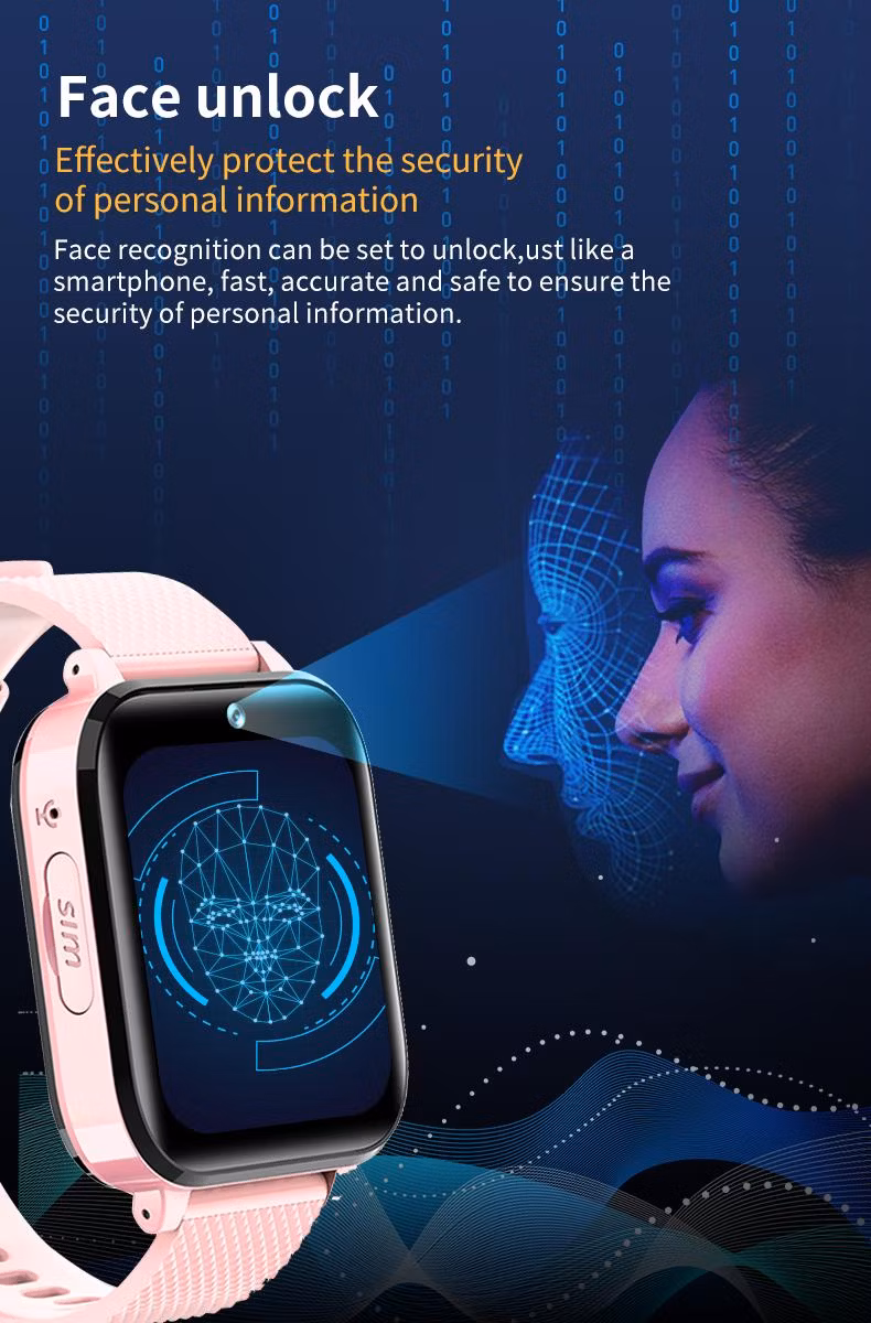 2024 Super Cool Ql27 Kids′ Smartwatch - 1.69" IPS Screen Magic, GPS Wonder, Wi-Fi Wonders, Connectivity Charms, and Video Calling Magic Function