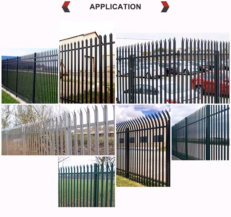 Wrought Iron Designs High Quality Panel Fence Many Types Palisade Fence