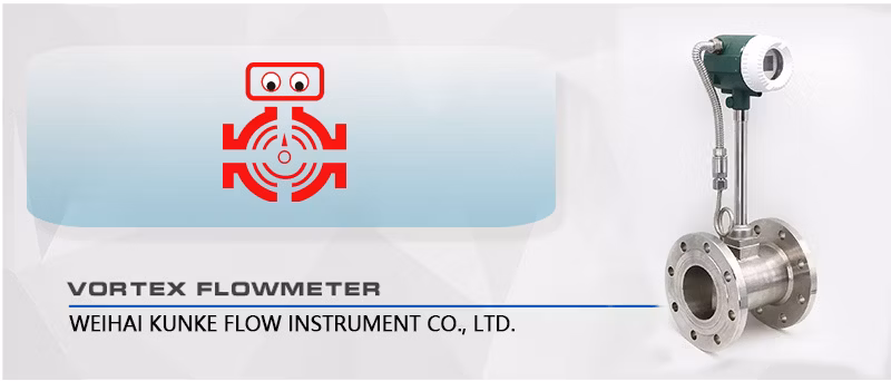 Wholesale Economy Hot Sell High Precision Measuring Range Wide Pressure Loss Small Digital Gas/Steam Vortex Flowmeter