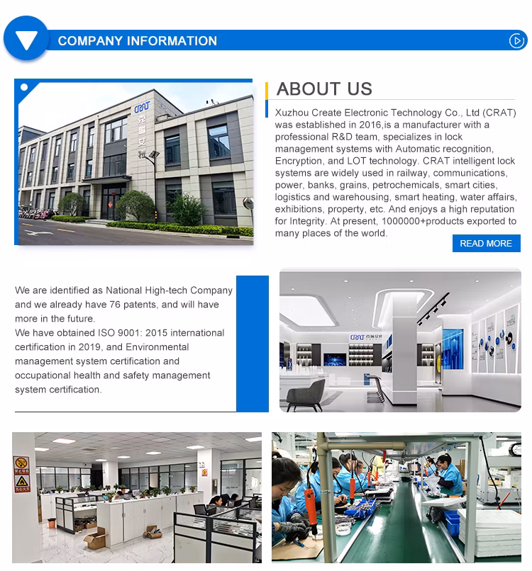 Nb IoT Management Solution High Security Anti-Theft Electronic Staff Information Intelligent Wholesale Transfer Box Lock for Factory