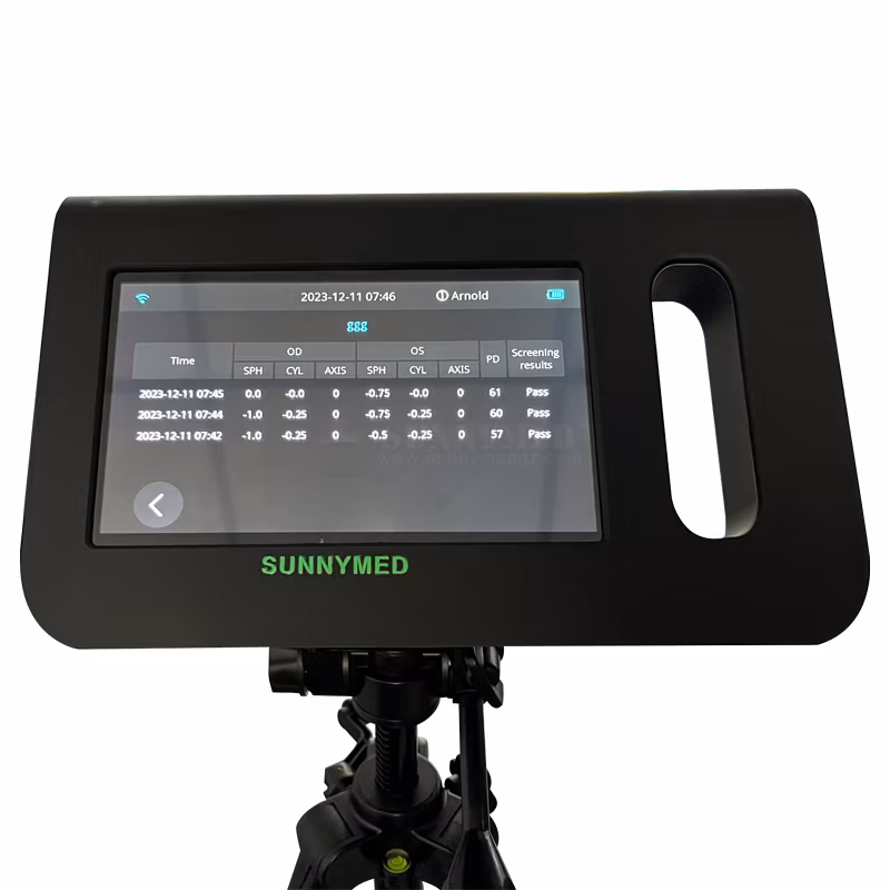 Sy-V800b Cost-Effective Optical Instrument Handheld Vision Screener Ophthalmic Exophthalmometer