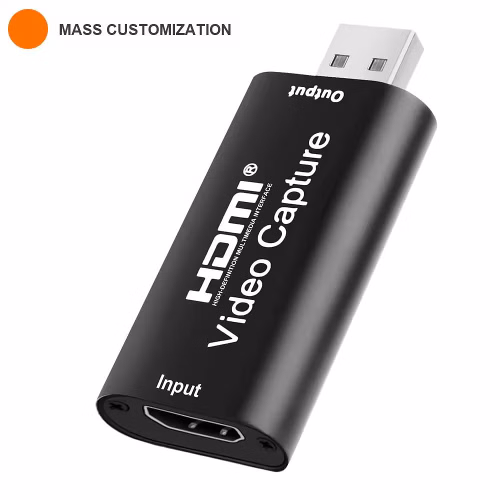 Factory Direct High Quality 1080P 60fps Live Streaming HDMI to USB 3.0 4K Video HDMI Capture Card with Audio
