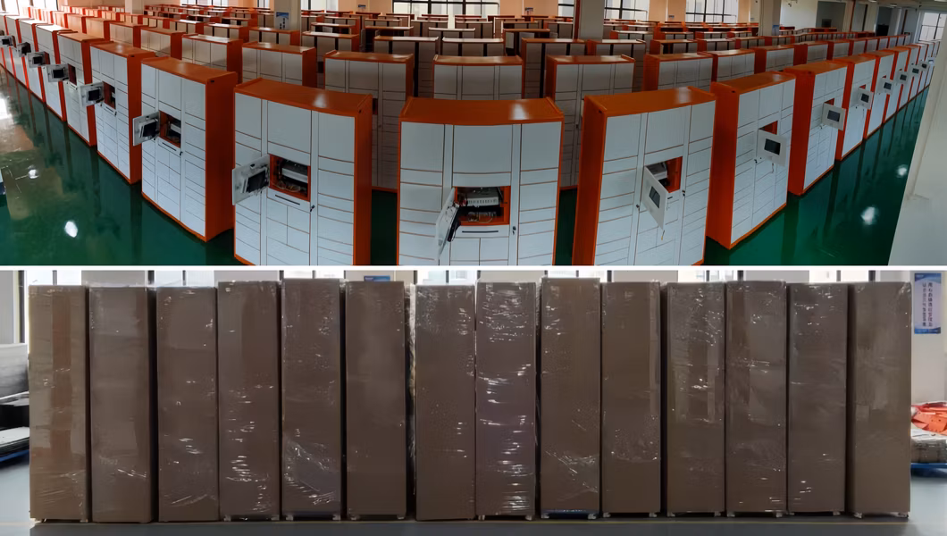 Ubox0024 - New Model Metal Furniture Smart Parcel Delivery Express Locker with Electronic Software System