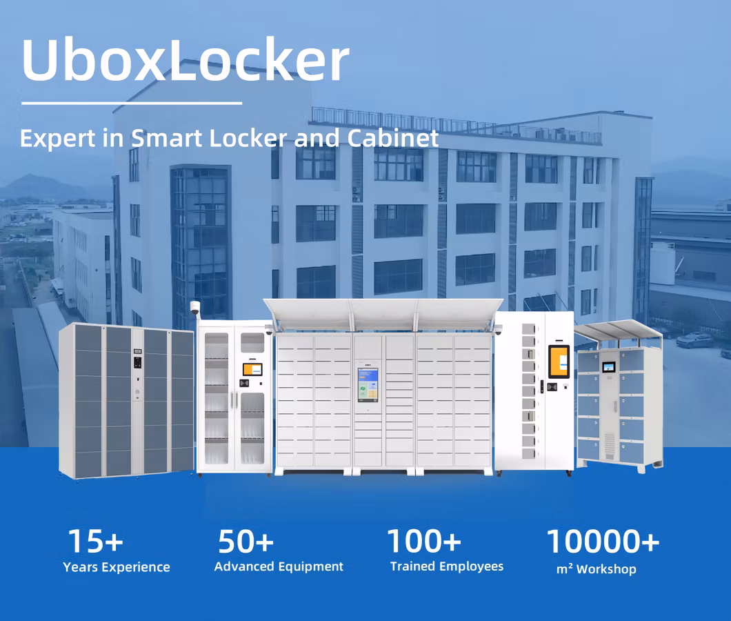 Ubox0024 - New Model Metal Furniture Smart Parcel Delivery Express Locker with Electronic Software System